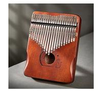 Portable Kalimba Thumb Piano 21 Keys de caoba Finger Piano Regalos para adultos Kids Beginners con instrucción de estudio y tono Hammer pulgar Pianos Finger Harp B