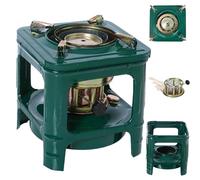 Portable Kerosene Stove, 8 Wick Camping Heater and Cookware, Survival Heating Cooking Small Kerosene Heater, Camping Stove is used for backpacking hiking, picnicking