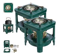 Portable Kerosene Stove 8-Wicks, Camping Stove, Outdoor Heater and Cooking Burner, Multi-Fuel Oil Furnace for Hiking, Backpacking, Survival, Picnics & Emergency Use (2)