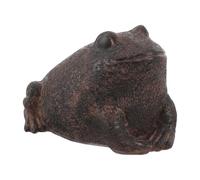 Portable Key Hider, Frog Shaped Secret Storage, 4.53x3.74in Resin Hiding Container, Weather Resistant Design, Discreet Decorative Statue for Outdoor Keys, Jewelry, Valuables, Balcony, Garden