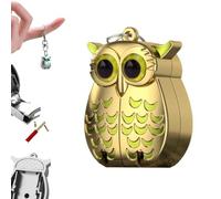 Portable Keychain Nail Clipper,Professional Stainless Steel Mini Nail Clippers,Small Portable Stainless Steel Pocket Manicure for Travel,Camping & Outdoors (Gold)