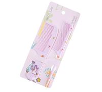 Portable Kids Hair Cown Parting Parting Desenangando Descanso Burlas Cocets 2 Piezas Peinado Juego Peinados Para Mujeres Desplegamiento Chicas Desactivado