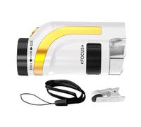 Portable Kids Microscope - Handheld Science Tool for Classroom Outdoor Fun | Abs+PP with Electronic Components, 50x-300x Magnification Range, Lightweight Compact Design