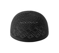 Portable Kufi Hat, Breathable Stretchable Soft Comfortable, 10 Inches Skull Beanie Kufi Cap with Lightweight Fabric, Cotton Blend Hat with Snug Fit, Headwear for Dad Grandpa Husband Son