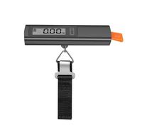 Portable Luggage Scale, Digital Weighing Tool, 8 Inches Travel Scale with Hook and LCD Display, Compact Weighing Device, Baggage Scales with Easy Use, Travel Accessories for Vacation Backpacking