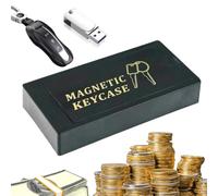 Portable Magnetic Key Hider Storage Organizer Magnetic Key Holder Vault