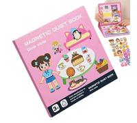 Portable Magnetic Scene Book monttessori Quiet Educational Toy