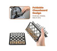 Portable Magnetic Travel Chess Game Set with Folding Chess Board,educational Toys Gifts for Kids Adults
