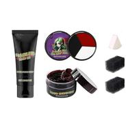 Portable Makeup Kit, Halloween Face Paint, Portable Fx Effects with Fake