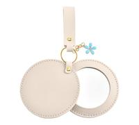 Portable Makeup Mirror - Handheld Bag Charm For Beauty | Small Fashionable Mirror With Compact Design And Stylish Finish For Purse Cosmetic Styling Men Women Daily Outdoor Vacation Trip Accessories