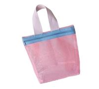 Portable Mesh Shower Caddys Bag Quick Dry Toted Mesh Beach Bags Toiletry and Bath Organizers For Travel Swimming Sports Quick Dry Toted