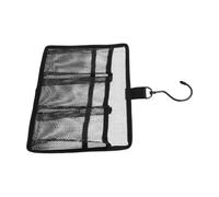 Portable Mesh Tote, Quick Dry Bathroom Bag, Toiletry Container with Pockets | Sturdy Cloth Storage Holder, Grooming Pouch with Easy Handle, Travel Organizer for Vacation Trips