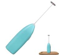 Portable Milk Frother, Electric Whisk Frother Mixer for Hand Coffee, Egg Quick Preparation and Mini Hand Mixer Electric Stick Milk the soft touchs Handle Ensures a Comfortable Grip