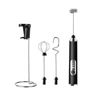 Portable Milk Frother With Three Speeds for Coffee And Baking