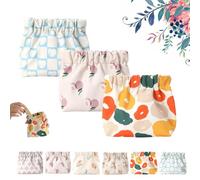 Portable Mini Storage Bag for Purse, Treadcrck-U Portable Mini Storage Bags, Mini Portable Storage Bags, No Zipper Self-Closing Portable Mini Travel Makeup Bags Accessories Organizer (3Pcs-E)