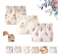 Portable Mini Storage Bag for Purse, Treadcrck-U Portable Mini Storage Bags, Mini Portable Storage Bags, No Zipper Self-Closing Portable Mini Travel Makeup Bags Accessories Organizer (3Pcs-G)