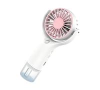 Portable Mist Fan - 3-Speed USB Charging Misting Blower, Rechargeable Portable Air Cooler Fan for Outdoor Office Patio Beach Travel Camping Backyard Sports Summer Cooling