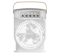 Portable Mist Fan - 5-Hole Spray Air Cooler | Desktop Humidifier Fan