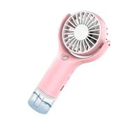 Portable Mist Fan, USB Rechargeable Misting Fan, 3-Speed Water Spray Cooler