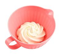 Portable Mixing Bowl, Nesting Bowl Set, 10 Inches Kitchen Bowls with Easy Grip, Stainless Steel Body with Comfort, Baking Cooking Serving Accessory for Soup Cake Egg Chocolate Sauce Waffle Butter