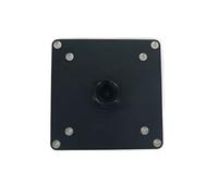 Portable Monitor VESA Mounting Bracket, 100x100mm and 75x75mm, Ideal for Industrial Control and Touch Monitors Black