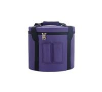 Portable Music Bowl Bolsa de transporte Bolsa de lona, cuenco tibetano cristal cuarzo, estuche transporte for cuencos, mango morado, bolsa viaje, 7-14 pulgadas(11Inch Bag)