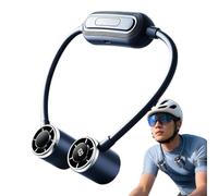 Portable Neck Fan | 360 Degree Rotating Wearable Cooler, 5 Speed Battery