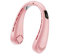 Portable Neck Fan 5-Speed Bladeless USB Rechargeable Wearable Summer Blower