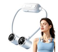 Portable Neck Fan | 5 Speeds 1800mAh Battery LED Display Device | Portable