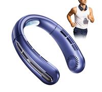 Portable Neck Fan - Bladeless Ice Porcelain Cooling | 360 Airflow 5 Speed
