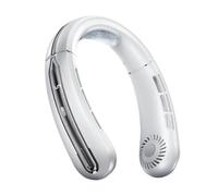 Portable Neck Fan - Bladeless Ice Porcelain Cooling | 360 Airflow 5 Speed