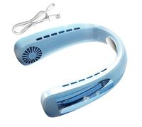 Portable Neck Fan - Hands-Free Wearable Cooling | 5-Speed Quiet Personal Fa