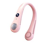 Portable Neck Fan | Quiet 5-Speed Wearable Appliance | Wind Blowing Neck