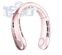 Portable Neck Fan Rechargeable Bladeless Fan Ultra Quiet Hands-Free P