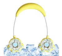 Portable Neck Fan - Silicone ABS | Hands Free Cooling Fan 9.69 Inch Quiet