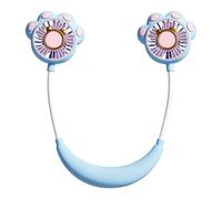 Portable Neck Fan - Silicone ABS | Hands Free Cooling Fan 9.69 Inch Quiet