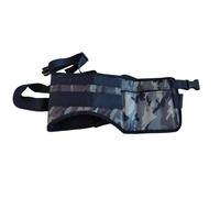 Portable Outdoor Toilet Strap, Sturdy Crap Strap, Hiking and Camping Toilet Solution, Nylon Outdoor Toilet Support Strap 65.5x20cm for Pooping in The Wood, Green, Camouflage Color