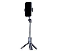 Portable Outdoor Walking Selfie Stick, Wireless Selfie Pole with Remote Control, Handheld Tripod Stabilizer Phone Holder for Live Streaming and Group Sports Photos