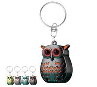 Portable Owl Keychain Nail Clipper, 2-in-1 Foldable Owl Nail Clippers, Foldable Stainless Steel Manicure and Pedicure Tools, Travel Size Nail Care Gifts (C#2)
