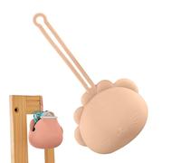 Portable Pacifier Organizer Box, Animal-Shaped Silicone Pezón Case Holder, Pacifier Organizer Bag with Lanyard for Daily Outings and Trips Animal-Shaped Silicone Pacifier Organizer, Portable Nipple C