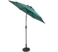 Portable parasols Garden Patio Table Umbrella with Tilt and Crank, Perfect for Outdoor Yard, Beach Commercial Event Market, Camping, Swimmin