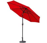 Portable parasols Umbrella Outdoor Garden Lawn Table Sun Canopy UV Protective 270cm*230cm Outdoor Parasols