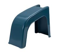 Portable Pedicure Chair Stool, Folding Foot Rest with Non Slip Pad and Adjustable Height for Nail Grooming SPA Massage Bathroom Use at Home Salon Travel Women Men