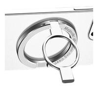 Portable Phone Ring Grip, Magnetic Foldable Holder, 3.5 Inch Device Mount For Comfortable Hold, Smooth Ergonomic Finish, Smartphone Accessory Tool, Daily Use Camera Travel Car Workout Filming