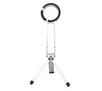 Portable Phone Tripod Stand, Foldable Magnetic Aluminum Mount for Smartphones, Adjustable Holder for Vloggers Content Creators Travel Video Streaming Recording Desk Gym Home