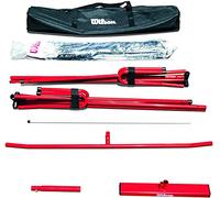 PORTABLE PICKLEBALL NET SYSTEM - C: WHITE/RED