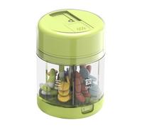 Portable Pill Box, Travel Pill Organizer, 7 Compartments Container, Built-in Cutter, Compact Design, Secure Lid, Easy Carry, For Camping, Pocket, Purse, Friends, Family, 1.97x1.97x2.76 inches