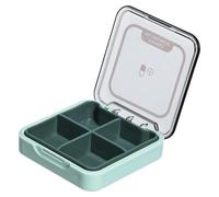 Portable Pill Container | Travel Medicine Case | Daily Pill Organizer, Small Pill Box, Daily Pill Storage Case, Small Sealing Medicine Organizer with Compartment, Convenient and Portable