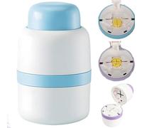 Portable Pill Precise Fixed Positioning Cutting Machine, 2025 Upgraded Pill Cutter Splitter For Small And Tiny Pills, Easy To Carry (Blue)