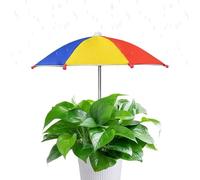 Portable Plant Sun Umbrella - UV Protection Climate Shield, Vented Water Resistant Canopy, Adjustable Sun Shade For Flowers & Vegetables, Heat Stress Prevention Cover, Heavy Duty Garden Guard | For Pa